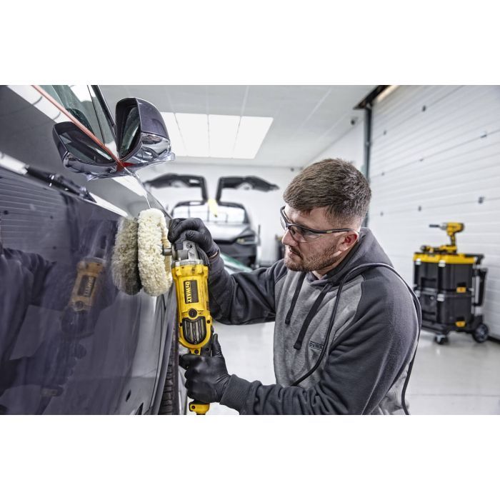 Шлифовальная машина DeWALT полировальная, 1250 Вт, 600 - 3500 об/мин (DWP849X) изображение 8