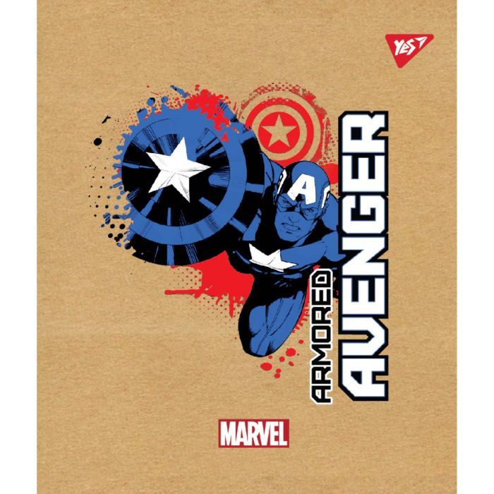 Тетрадь Yes А5 Avenger Крафт 12 листов линия (765072) изображение 2