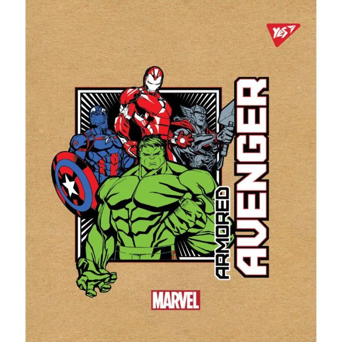 Тетрадь Yes А5 Avenger Крафт 12 листов линия (765072) изображение 5