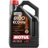 Моторное масло MOTUL 8100 Eco-lite SAE 0W-20, 5л