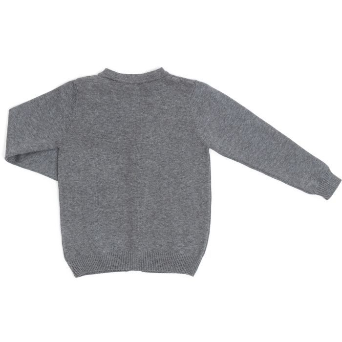 Кофта дитяча Na в'язана на ґудзичках (AFB 1211-128B-gray) зображення 2