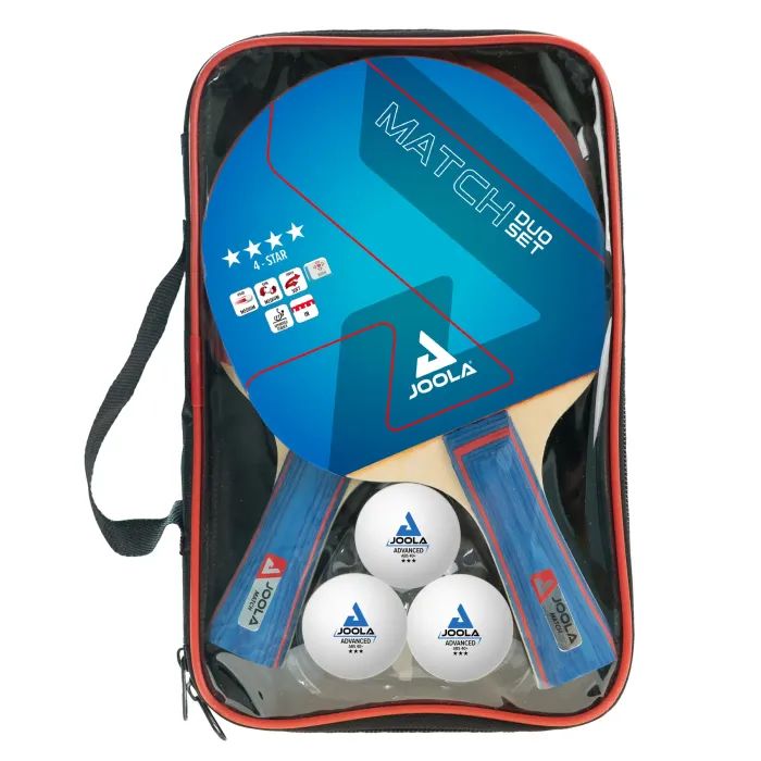 Комплект для настільного тенісу Joola Duo 2 Bats 3 Balls (54820) (930794) зображення 2