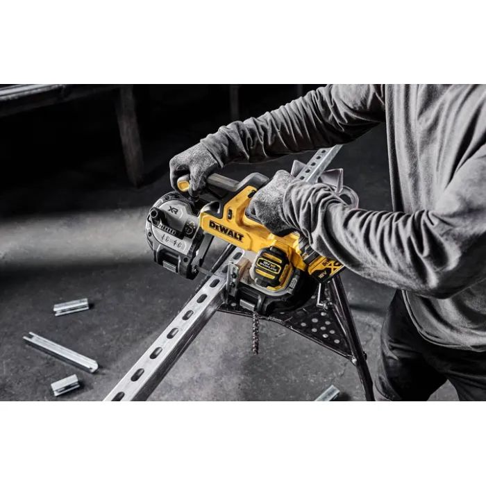 Стрічкова пила DeWALT 18 В XR Li-lon, 174 м/хв, вага 3.8 кг (без АКБ та ЗП) (DCS378N) зображення 4