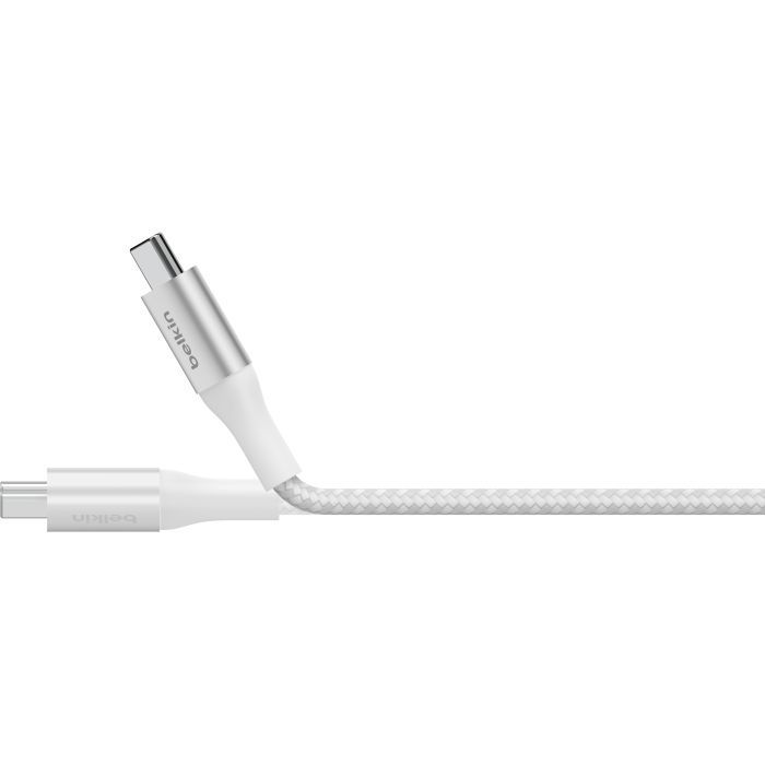 Дата кабель USB-C to USB-C 1.0m 240W white Belkin (CAB015BT1MWH) изображение 6
