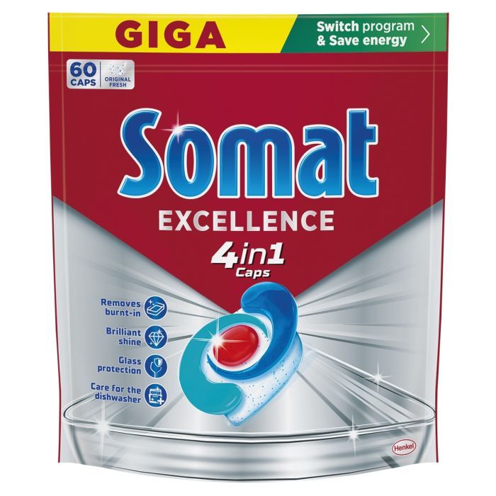 Таблетки для посудомоечных машин Somat Excellence 30 шт. (9000101808292)