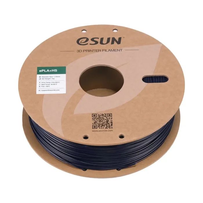 Пластик для 3D-принтера eSUN ePLA+HS, 1,75мм, 1кг, blue dark (EPLA+HS-P175DU1) зображення 3