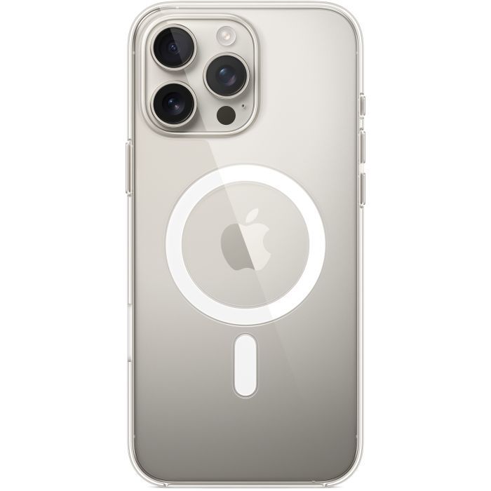 Чехол для мобильного телефона Apple iPhone 16 Pro Max Clear Case with MagSafe (MA7F4ZM/A) изображение 2