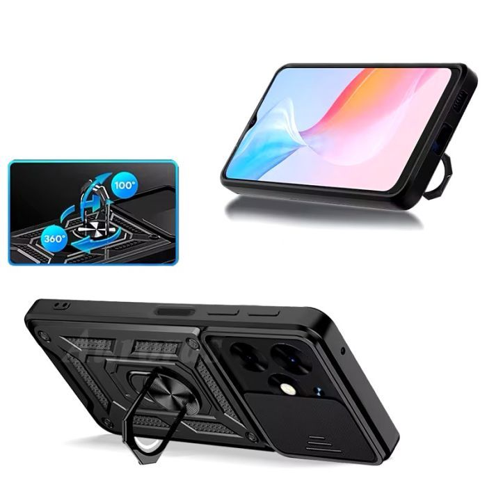 Чехол для мобильного телефона BeCover Military Tecno Spark 20 (KJ5n) Black (712168) изображение 2