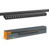 Светильник Videx TR06 30W 4100K 220V чорний (VL-TR06-304B)