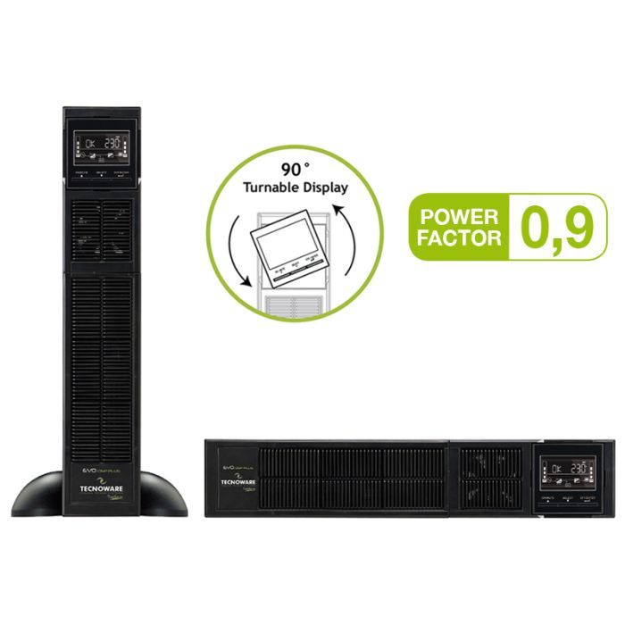 Источник бесперебойного питания Tescom EVO DSP PLUS 2400VA RACK /TOWER IEC (FGCEDP2402RTIEC) изображение 5
