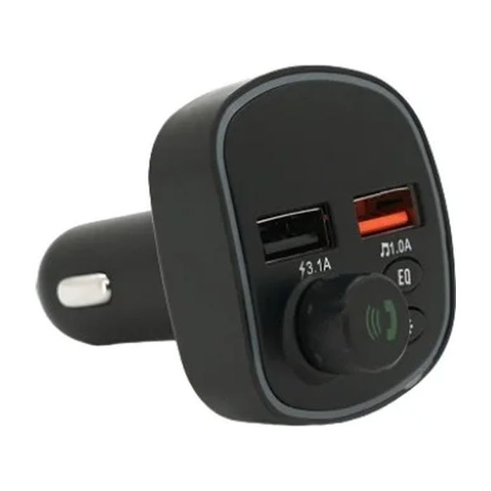 FM модулятор Voltronic Q2 з еквалайзером, 1.5A, FM, USB, TF (FM-Q2EQ)