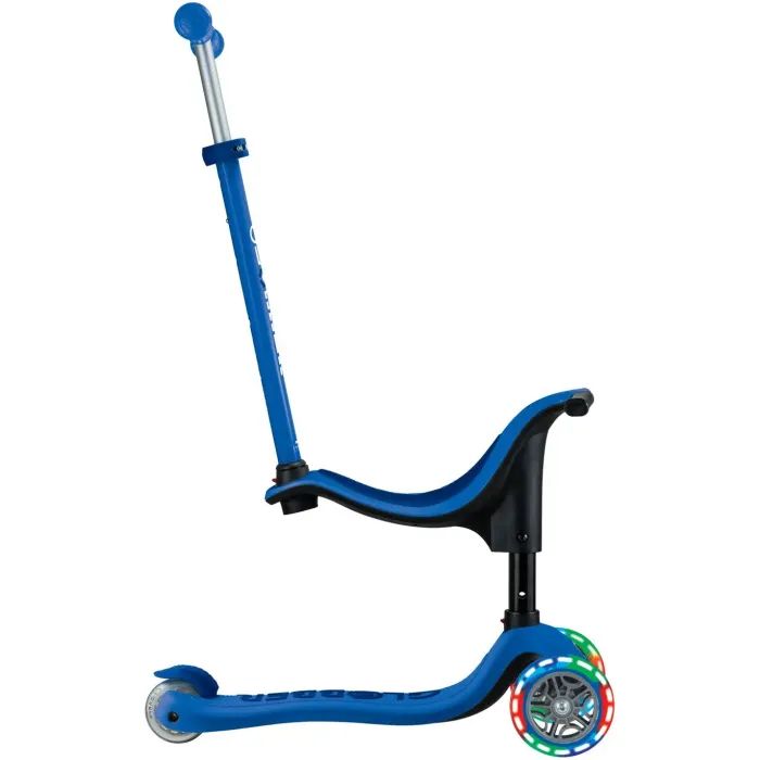 Самокат Globber Go Up Sporty колеса з підсвіткою до 20/50 кг 1+ Синій (452-600-4) зображення 2