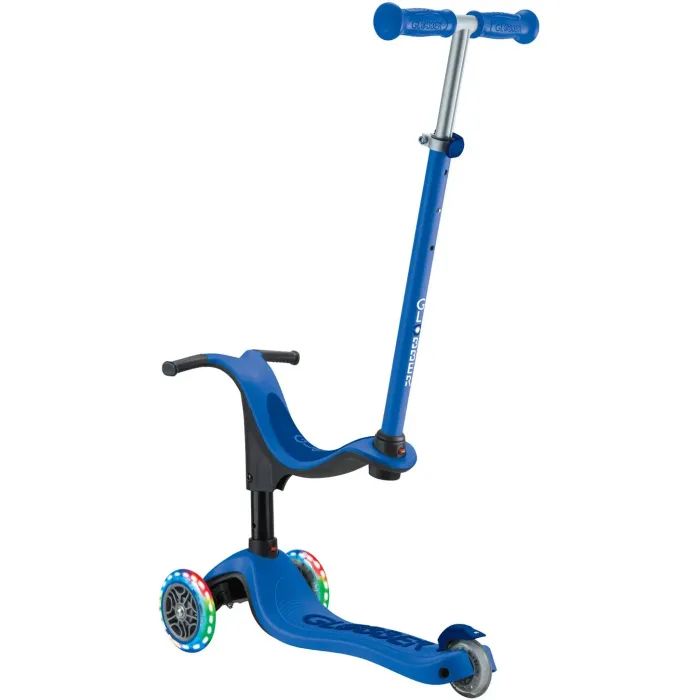 Самокат Globber Go Up Sporty колеса з підсвіткою до 20/50 кг 1+ Синій (452-600-4) зображення 4