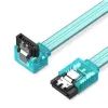 Кабель для передачи данных SATA 3.0 7pin F/F 0.5m L Blue Vention (KDDSD)