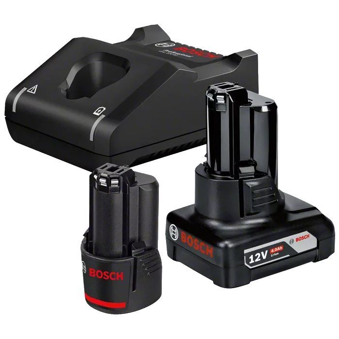 Набор аккумулятор + зарядное устройство Bosch GBA, 18V 1x2Ah, 1х4Ah, ЗУ GAL 12V-40 (1.600.A01.NC9)