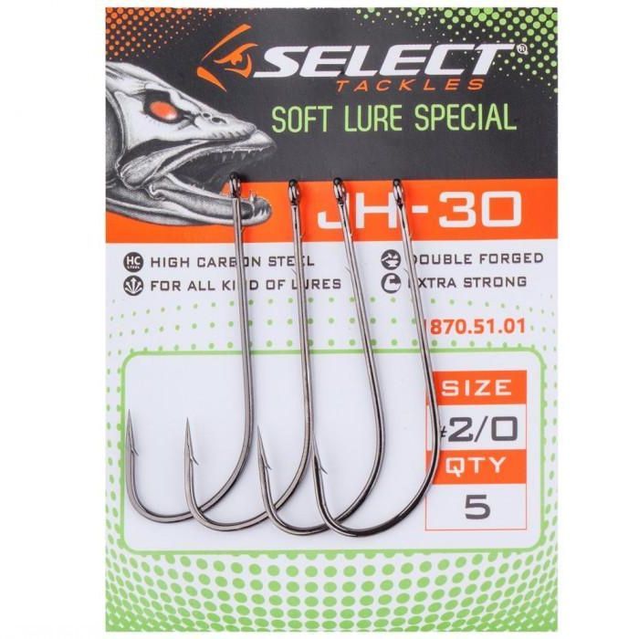 Гачок Select JH-30 1/0 (4 шт/уп) (1870.51.00) зображення 2