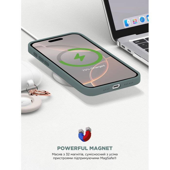 Чехол для мобильного телефона Armorstandart ICON2 MagSafe Apple iPhone 16 Pro Fuchsia (ARM81319) изображение 9