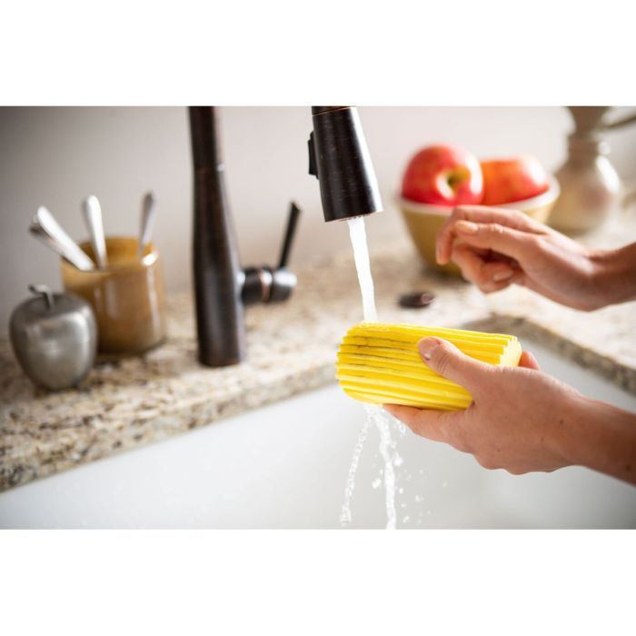 Губка для уборки Scrub Daddy Damp Duster Для пыли Розовая (5060481022767/5060481023788) изображение 5