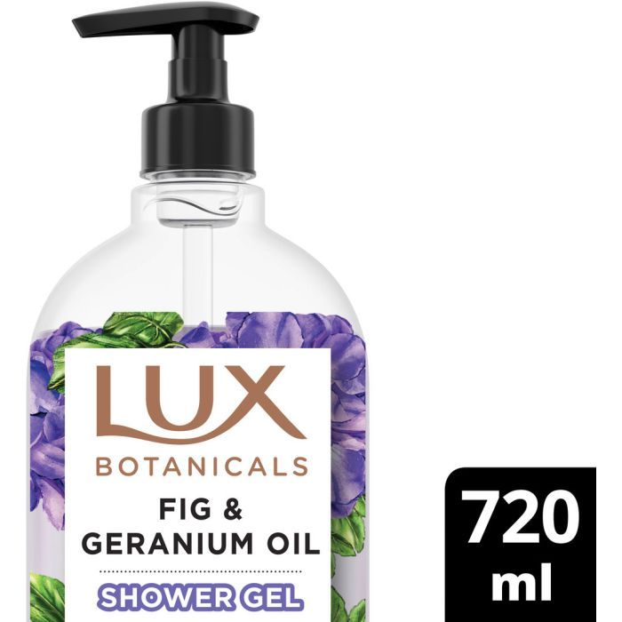 Гель для душа Lux Botanicals Инжир и масло герани 480 мл (8720181499821) изображение 3