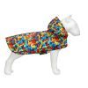 Дождевик для животных WAUDOG Clothes Накидка с капюшоном Блоки XL (359-4056)
