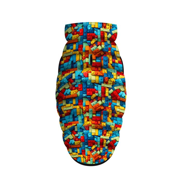 Курточка для тварин WAUDOG Clothes Блоки L 55 (411-4056) зображення 4