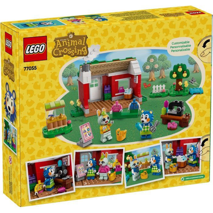 Конструктор LEGO Animal Crossing Магазин одежды, принадлежащий Able Sisters (77055) изображение 11