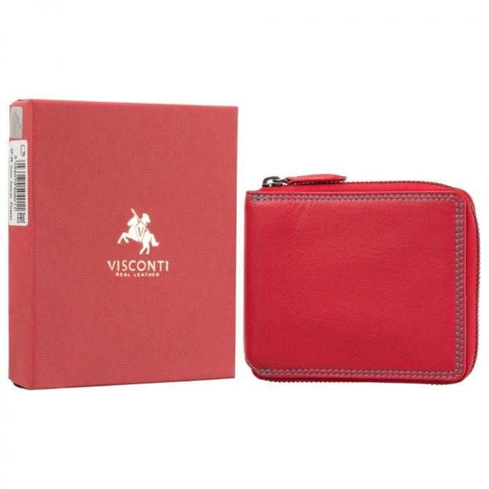 Кошелек Visconti SP29 Picasso Red Hawaii (SP29 RED M) изображение 6