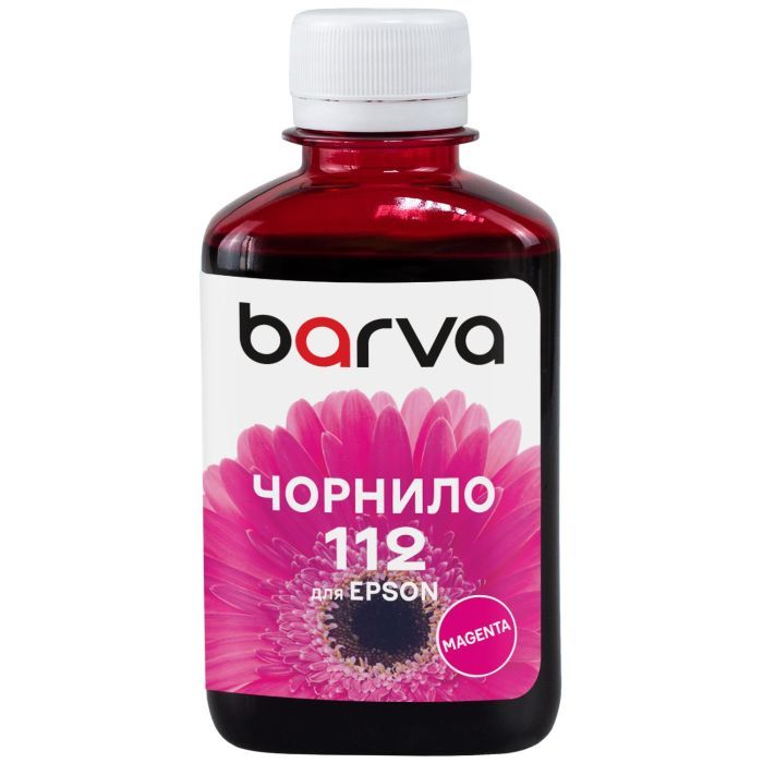 Чорнило Barva Epson 112 180мл*4, Pigm. BK/C/M/Y (E112-180-2MP)