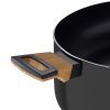 Кастрюля Bergner Earth black, з кришкою 28 см, 6 л (BG-32037-BK) изображение 6