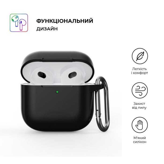 Чохол для навушників Armorstandart Hang Case для Apple AirPods 4 Lavender (ARM81282) зображення 2