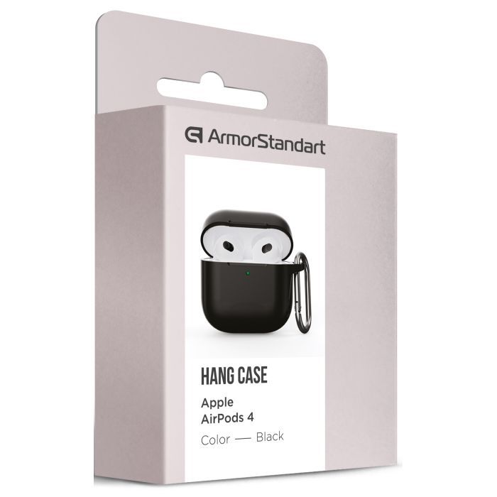 Чохол для навушників Armorstandart Hang Case для Apple AirPods 4 Lavender (ARM81282) зображення 3