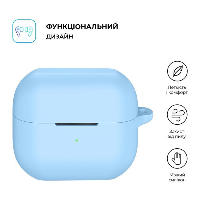 Чохол для навушників Armorstandart Hang Case для Samsung Galaxy Buds 3/3 Pro White (ARM79983) зображення 2