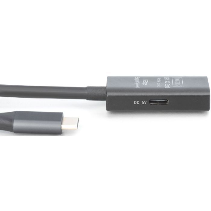 Дата кабель USB-С M/F 5.0m USB3.2 Gen1 Active 5G Digitus (DA-73108) изображение 3