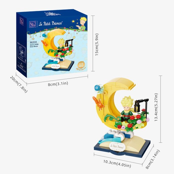 Конструктор Pantasy Le Petit Prince -Звездная прогулка - Новая Луна (86318) изображение 4