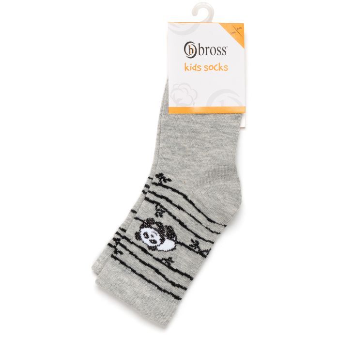 Носки детские Bross с пандами (5082-4-6-white) изображение 3