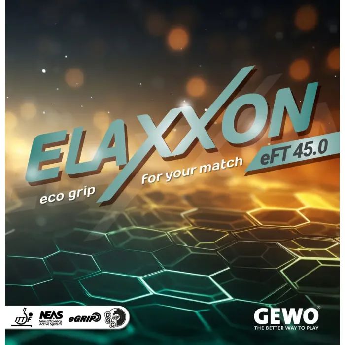 Накладка для ракетки Gewo Elaxxon eFT 45.0 2.1 black (11374910021) (931332)
