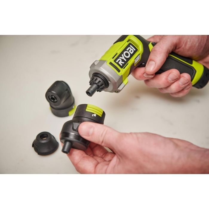 Викрутка акумуляторна Ryobi RSD4-120TA2, USB Lithium, 4V, 1х2Ah, 5Нм, 200об/хв, 2 насадки ,10 біт, кейс (5133006211) зображення 2