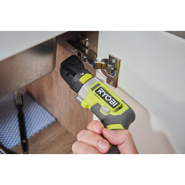 Викрутка акумуляторна Ryobi RSD4-120TA2, USB Lithium, 4V, 1х2Ah, 5Нм, 200об/хв, 2 насадки ,10 біт, кейс (5133006211) зображення 4