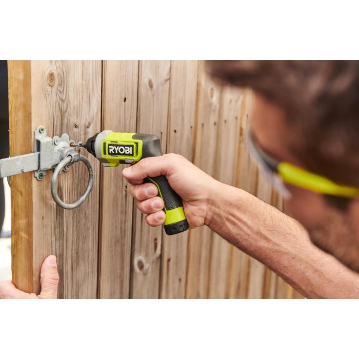 Викрутка акумуляторна Ryobi RSD4-120TA2, USB Lithium, 4V, 1х2Ah, 5Нм, 200об/хв, 2 насадки ,10 біт, кейс (5133006211) зображення 9