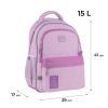 Рюкзак шкільний GoPack Education 182M Self Love Club (GO25-182M-4) зображення 2