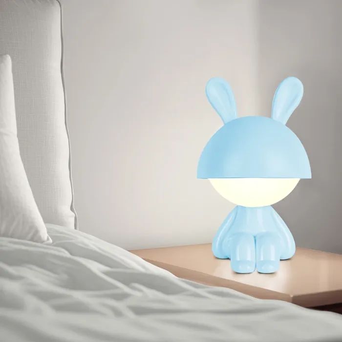 Нічник Kite Світильник LED з акумулятором Cute Bunny, персиковий (K25-316-1-4) зображення 5