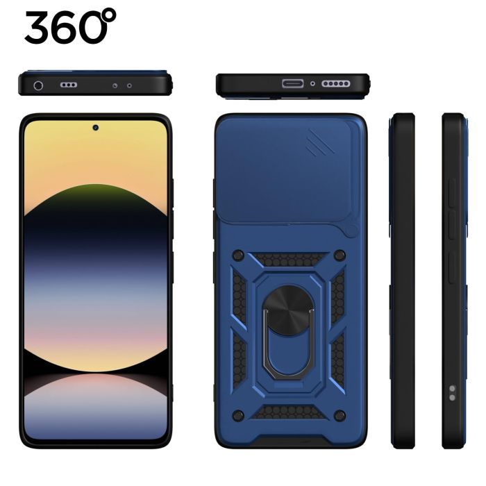 Чохол до мобільного телефона BeCover Military Xiaomi Redmi Note 14 5G Blue (713093) зображення 3