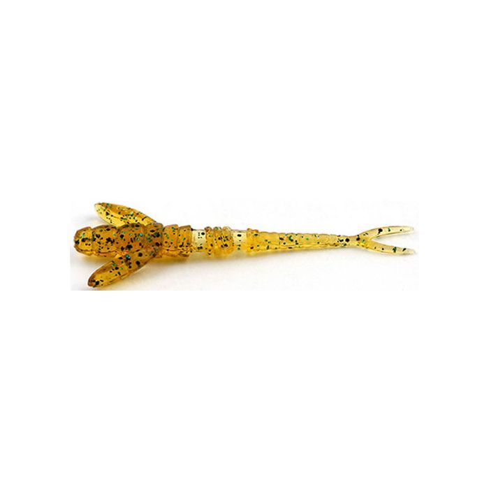 Силікон рибальський FishUP Flit 1.5" 036 - Caramel/Green&Black (10шт/уп) (1862.00.71)