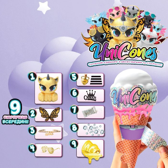 Ігровий набір Unicones з фігуркою S2 – Єдиноріг (1235) зображення 3