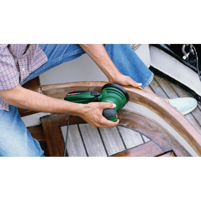 Шліфувальна машина Bosch PEX 220 A 200W, 125мм 24000об/хв, 1.2кг (0.603.378.000) зображення 4