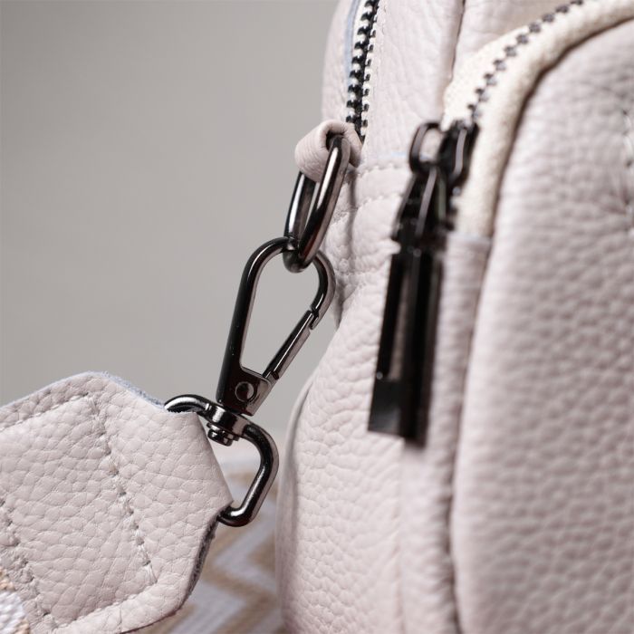 Сумка Vintage З натуральної шкіри Біла (22642) зображення 12