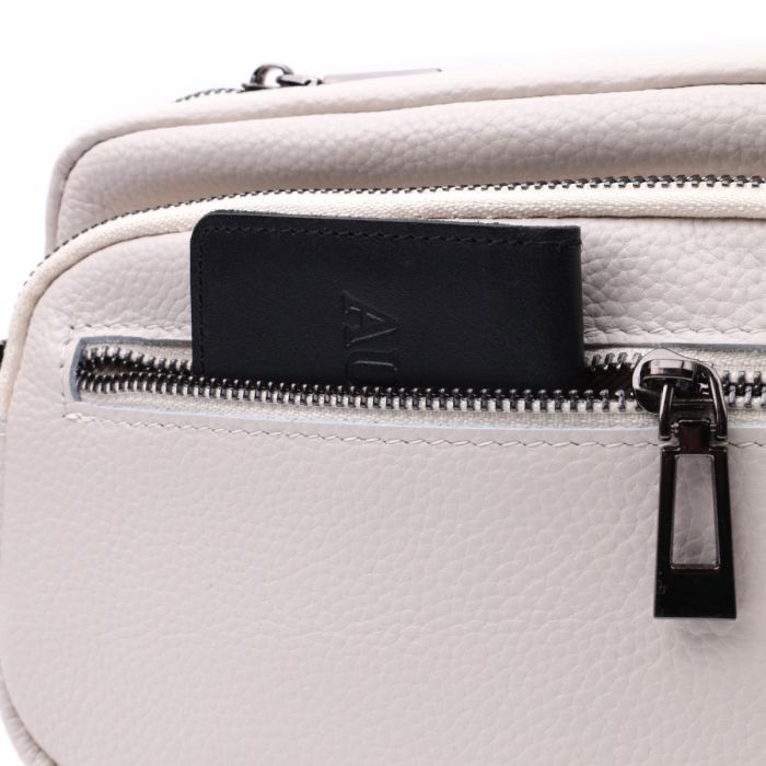 Сумка Vintage З натуральної шкіри Біла (22642) зображення 7