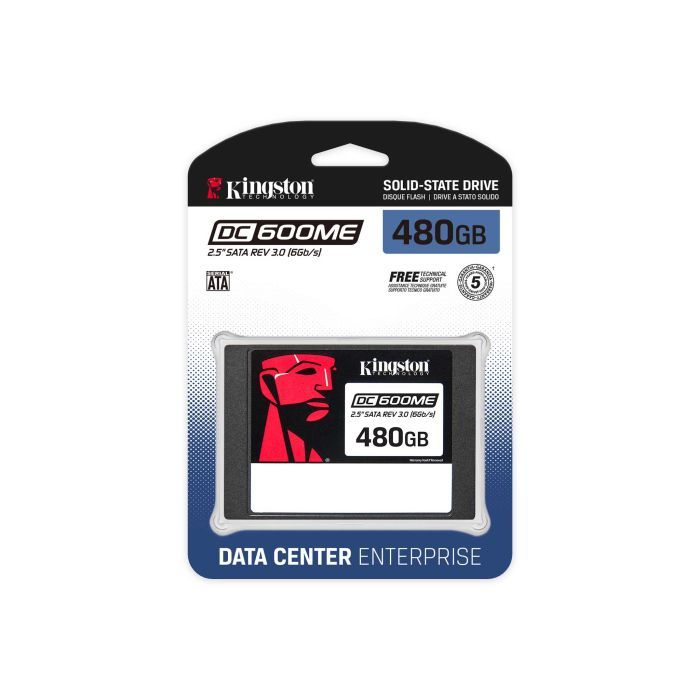 Накопитель SSD 2.5" 7.68TB Kingston (SEDC600ME/7680G) изображение 3