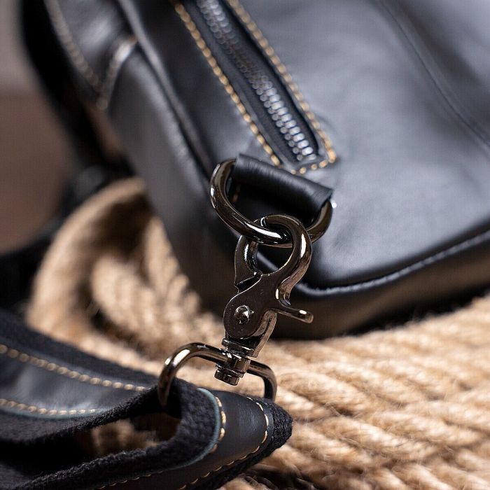 Сумка Vintage На плече Чорна (14760) зображення 9