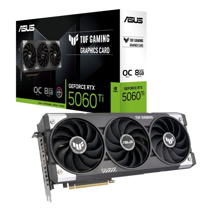 Видеокарта ASUS GeForce RTX5060Ti 8Gb TUF OC GAMING (TUF-RTX5060TI-O8G-GAMING) изображение 10